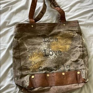 Mona B Live Love Sparkle Handbag Purse